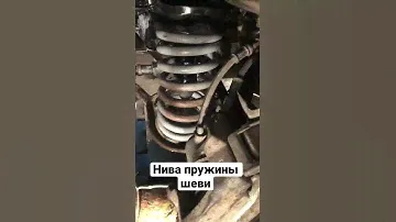 Пружины шеви Нива